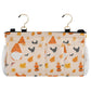 Burbuja Gnomes in Halloween Costumes Bedside Caddy Hanging Storage Organizer with 2 Straps and Hooks for Home College Dorm Bunk 