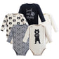 Yoga Sprout Cotton Bodysuit, 5 Pack, Bear Hugs, 3-6 Months