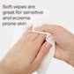 Baby Wipes By Md Moms - Sensitive Eczema Approved Hypoallergenic Cleansing Towelettes For Sensitive Skin (12 Ct Travel Pouch)