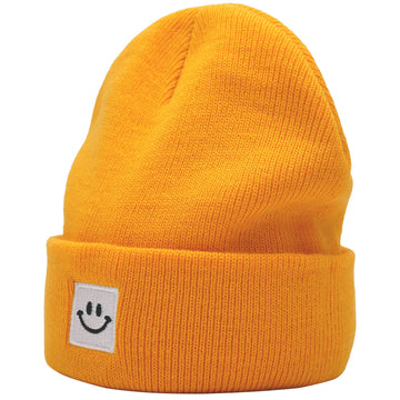 55Cube Baby Beanie 3-5 Years 5-8 Years Golden Yellow Beanie