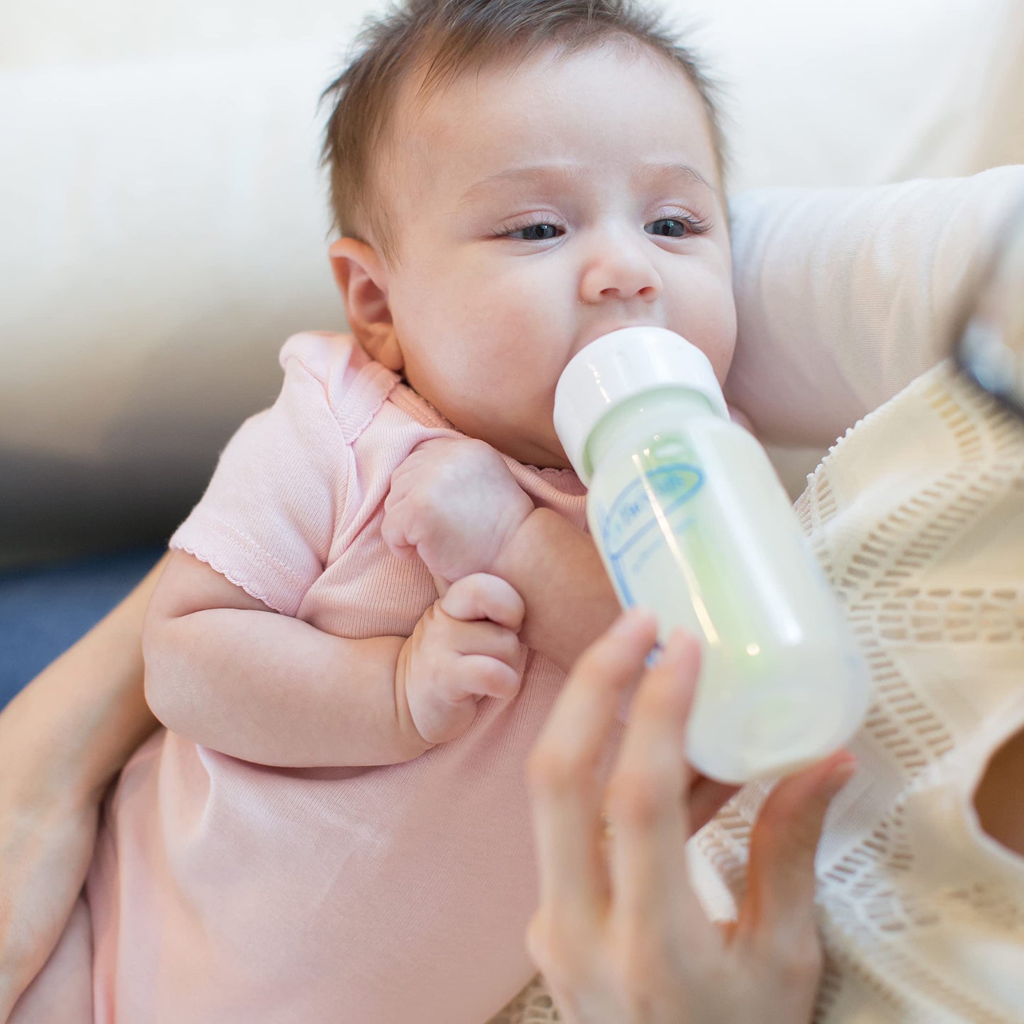 Dr. Brown'S Natural Flow Baby Bottle Narrow Nipple - Transition Level T - 6Pk - 0M+
