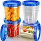 Hometall Freezer Storage Containers