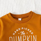 Boebnozcv Toddler Baby Boy Girl Halloween Sweatshirt Top Long Sleeve Pumpkin Letter Print Oversized Sweater Shirts Fall Clothes