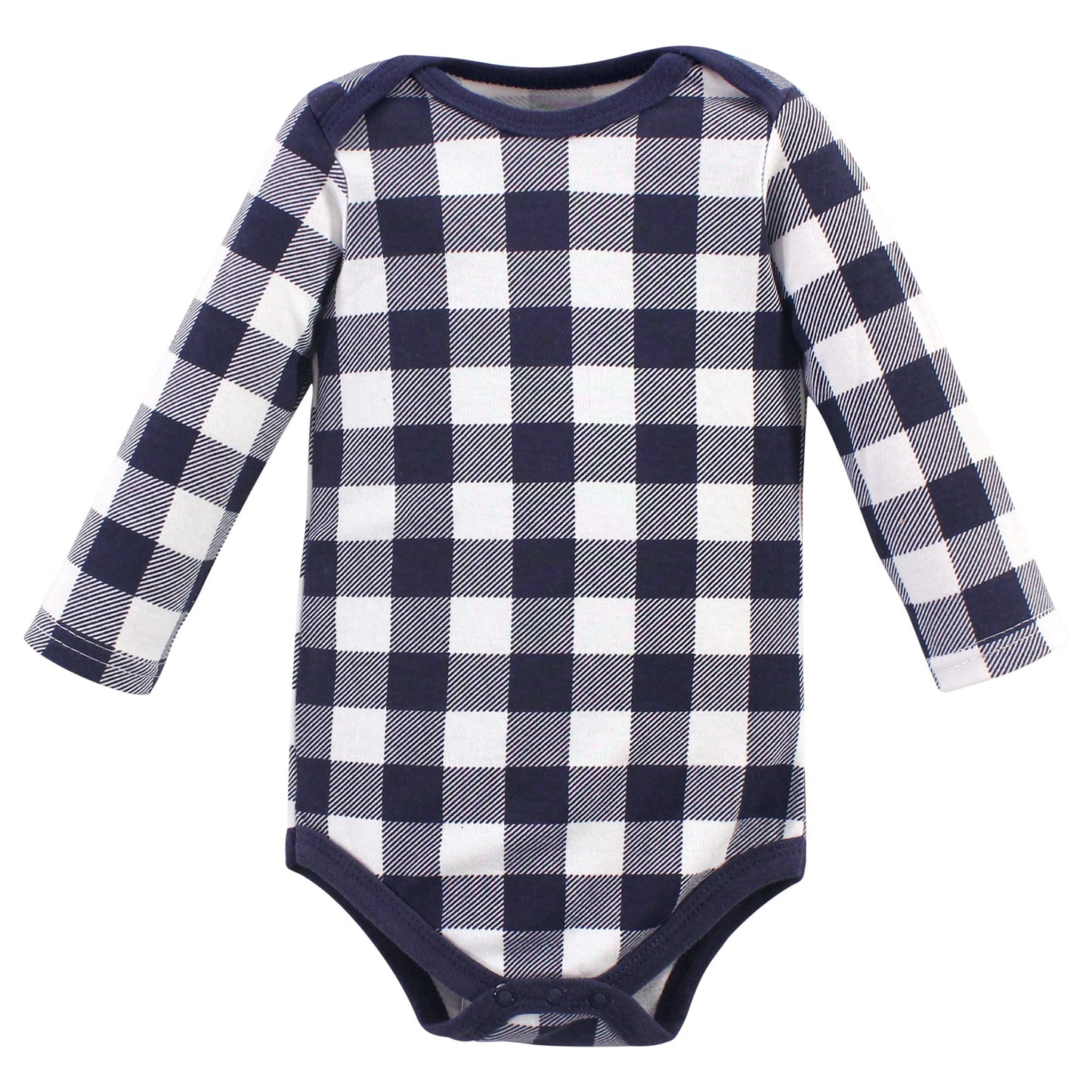 Hudson Baby Unisex Baby Cotton Long-Sleeve Bodysuits, Polar Bear, 9-12 Months
