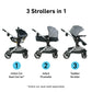 Graco Modes Nest Baby Stroller With Height Adjustable Reversible Seat, Nico
