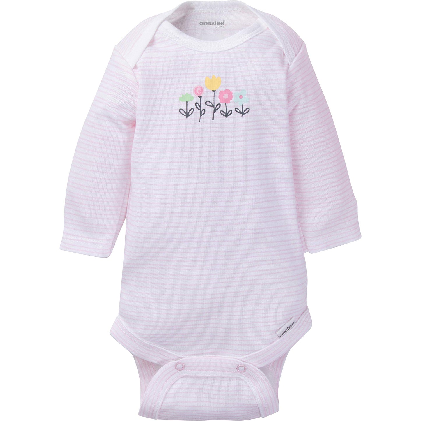 Onesies Brandunisex Baby6-Pack Long Sleeve Bodysuitscats0-3 Months