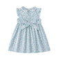 Simplee Kids Baby Blue Dress Toddler Ruffled Dress Little Girls Casual Dress Playwear Sundress For Spring Summer 2T