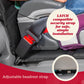 Lusso Gear Car Seat Protector - Thick Padding - Baby Car Seat Cover With 2 Mesh Storage Pockets - Waterproof Car Seat Cover - Ta