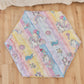 Hexagon Baby Play Mat For Floor,51'  59' Thicken Ultra Soft Playmat, Washable 6 Panel Playpen Mat Non-Slip Crawling Mat For Ba