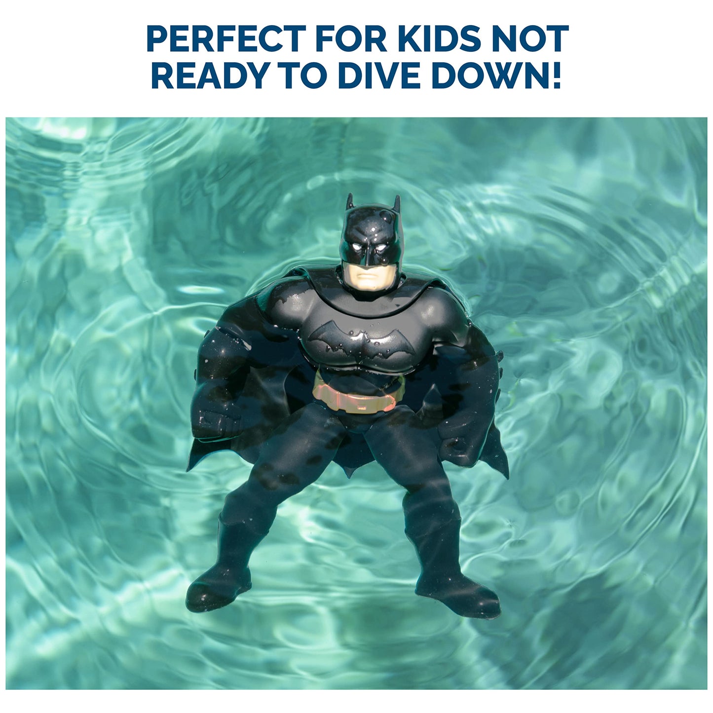 Swimways DC Batman Floatin Figures, Swimming Pool Accessories & Kids Pool Toys, Batman Party Supplies & Water Toys for Kids Age