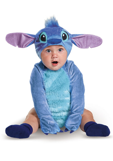 Disguise Unisex Baby Stitch Infant Costume, Blue, 12 18 Months Us