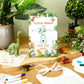 Panitay 100 Pcs Diy Baby Bibs Decorating Kit 50 White Bibs 25 Stencils 24 Fabric Markers 1 Baby Shower Game Sign(Dinosaur)