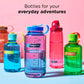 Nalgene Grip-N-Gulp Bottle With Cover, Pink Mermaid, 12 Oz, One Size (341926)