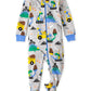 The Children'S Place,Dino Stretchie Pajamas,H/T Mist,3T