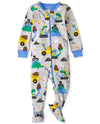 The Children'S Place,Dino Stretchie Pajamas,H/T Mist,18-24Month