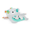Bright Starts Tummy Time Prop & Play Baby Activity Mat With Support Pillow & Taggies - Polar Bear 35 X 29.5 In., Newborn And Up