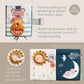 Taf Toys Busy Book for Toddlers 1-3, Montessori Quiet Activity Book with 15 Activities - Opposites Concepts - Ideal Toddler Busy