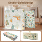 Piglog Foldable Baby Play Mat, Waterproof Playmats For Babies And Toddlers Kids, Safe Foam Playmat For Tummy Time, 50X50 Playpen