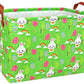 BOOHIT Large Easter Baskets for Kids Teen Boy Personalized Egg Hunting Baskets Baby Girl Fabric Empty Easter Gift Bakset ( Rainb