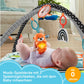 Fisher-Price 3-In-1 Music, Glow And Grow Gym, Infant Activity Play Mat For Tummy Time And Take Along