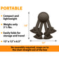 Kaboost Booster Seat For Kitchen Chair, Chocolate - Goes Under The Chair - Portable Chair Booster For Toddlers And Grown Ups