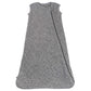 HonestBaby unisex baby Organic Cotton Matelasse Wearable Blanket, Gray Heather, Small US