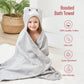Style Quarters Kids Hooded Bath Towel, Large Kids Bath Towels, Cartoon Cat Kids Beach Towels, 100% Cotton Terry Toddler Hooded B