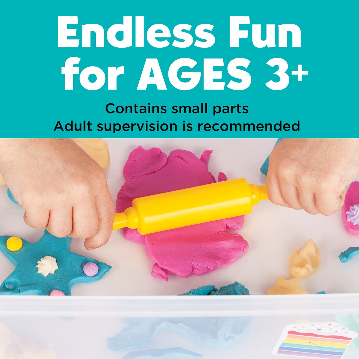 Creativity for Kids Sensory Bin: Bake Shop - Pretend Play Kindergarten Learning Activities, Sensory Toys for Kids Ages 3-4+, Tod