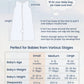 TotAha Light Baby Sleep Sack 0-6 Months 0.5 TOG, Stretchy Baby Wearable Blanket, Silky Comfort, Buttery Soft Swaddle Transition