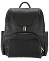 Skip Hop Diaper Bag Backpack: Evermore, Multi-Function Baby Travel Bag 6 In 1, Black