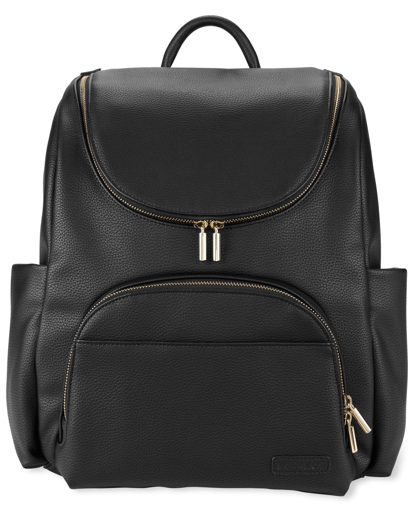 Skip Hop Diaper Bag Backpack: Evermore, Multi-Function Baby Travel Bag 6 In 1, Black