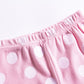 Little Girls Bunny Easter Pajamas 100% Cotton Pink Pjs Sleepwear Toddler Kid 3T