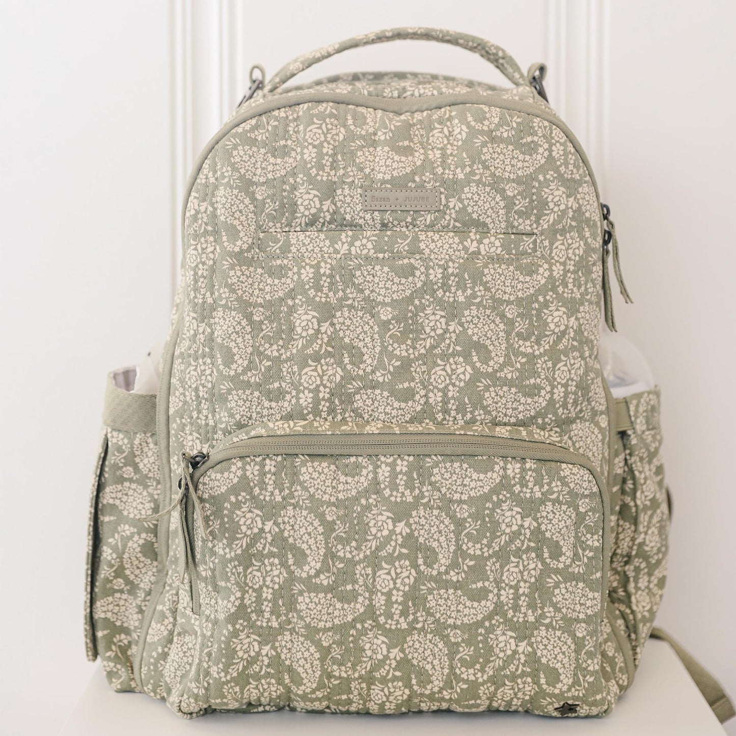 Jujube X Sazan Hendrix - New Classic Diaper Bag Backpack With Portable Changing Pad, Baby Stroller Straps, Large Travel Backpack