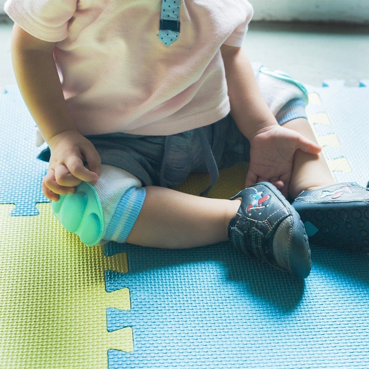 3 Pairs Baby Knee Pads For Crawling - Adjustable Breathable Waterproof Safety Protector, Elastic Knee Elbow Pads For Babies, Tod