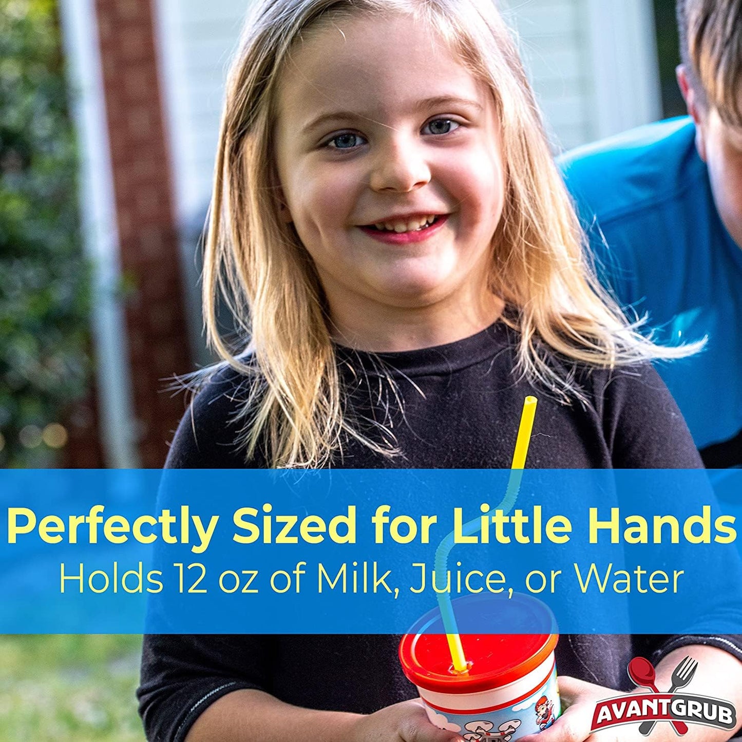 Leakproof 12Oz Kids Party Cups With Lid And Straw 10Pk. Super Durable And Dishwasher-Safe With Bpa Free Material Is Reusable Or