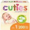 Cuties | Skin Smart, Absorbent & Hypoallergenic Diapers With Flexible & Secure Tabs | Bulk Case | Size 1 | 200 Count