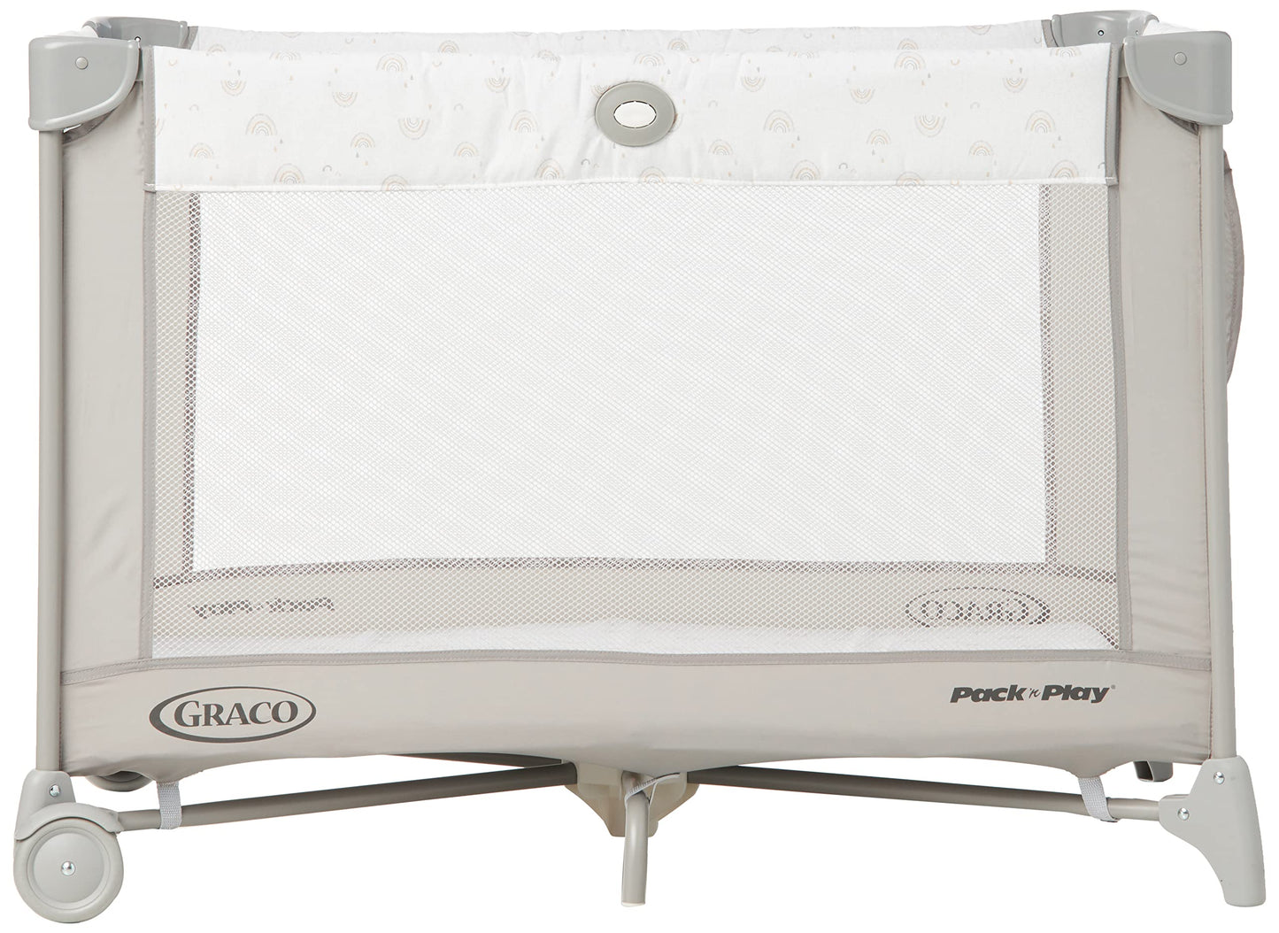 Graco Pack n Play Portable Playard, Reign with Compact Fold and Mesh Storage