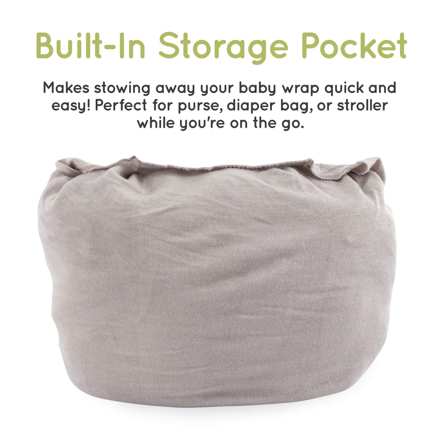 WeeSprout Baby Wraps Carrier - Perfect Baby Carrier Wrap Sling for Newborn and Infant, Enhances Baby Bonding, Soft and Breathabl