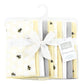 Hudson Baby Unisex Baby Flannel Burp Cloth 10Pk, Honey Bee, One Size