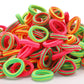 200 Pack Hair Ties Beoffer Baby Toddlers Girls Elastics Hair Bands No Damage Multicolor Colorful Small Rubber Bands Ponytail Pig