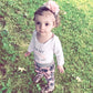 Renotemy Infant Baby Clothes Girl Newborn Outfits Long Sleeve Romper Pants Set 0-3 Months Baby Girl Clothes Outfit Sets