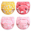 Max Shape Potty Training Pants Girls 2T,3T,4T,Toddler Training Underwear For Baby Girls 4 Pack Red, 2T