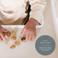 Yeah Baby Goods Placemats Compatible W/Antilop High Chair (Toasted Marshmallow) - Slip-Resistant & Food-Grade Silicone High Chai