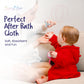 Rising Star Baby Boy Robe - Soft Plush Bath Towel Robe Spa Set - Baby Bathrobe Towel & Baby Washcloth For Boys - Baby Robe Set 0