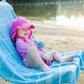 Green Sprouts Baby Long Sleeve Rashguard | All-Day Upf 50+ Sun Protection-Wet Or Dry, Light Pink, 18 Months