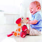 Walk-A-Long Puppy Wooden Pull Toy by Hape  Award Winning Push Pull Toy Puppy For Toddlers Can Sit, Stand and Roll. Rubber Rimmed