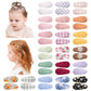 40 Pcs Cute Toddler Snap Hair Clips With Flower Patterns - 1.5' Mini Hair Barrettes And Accessories For Baby Girls, Infants, To