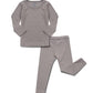 Avauma Baby Boys Girls Pajama Set Kids Toddler Snug Fit Ribbed Sleepwear Pjs For Daily Life Style (Jl/Cocoa(L))