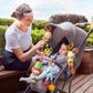 TUMAMA Baby Toys for 0, 3, 6, 9, 12 Months, Handbells Baby Rattles, Soft Plush Early Development Stroller Car Toys for Infant, N