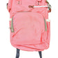 Mamma Bag Diaper Backpack, Pink, MultiPocket Baby Care Organizer with Adjustable Straps
